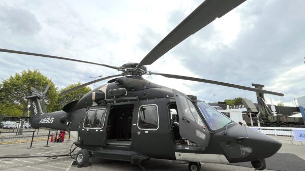 Der Airbus H175M ist die militärische Version des H175, die auf der Eurosatory erstmals gezeigt wurde und jetzt einen Käufer sucht.