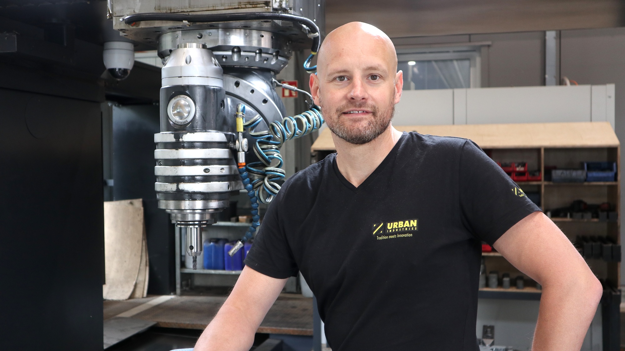 Felix Urban hat den Familienbetrieb Urban Industries in Hagen von seinem Vater und Onkel übernommen und ausgebaut.