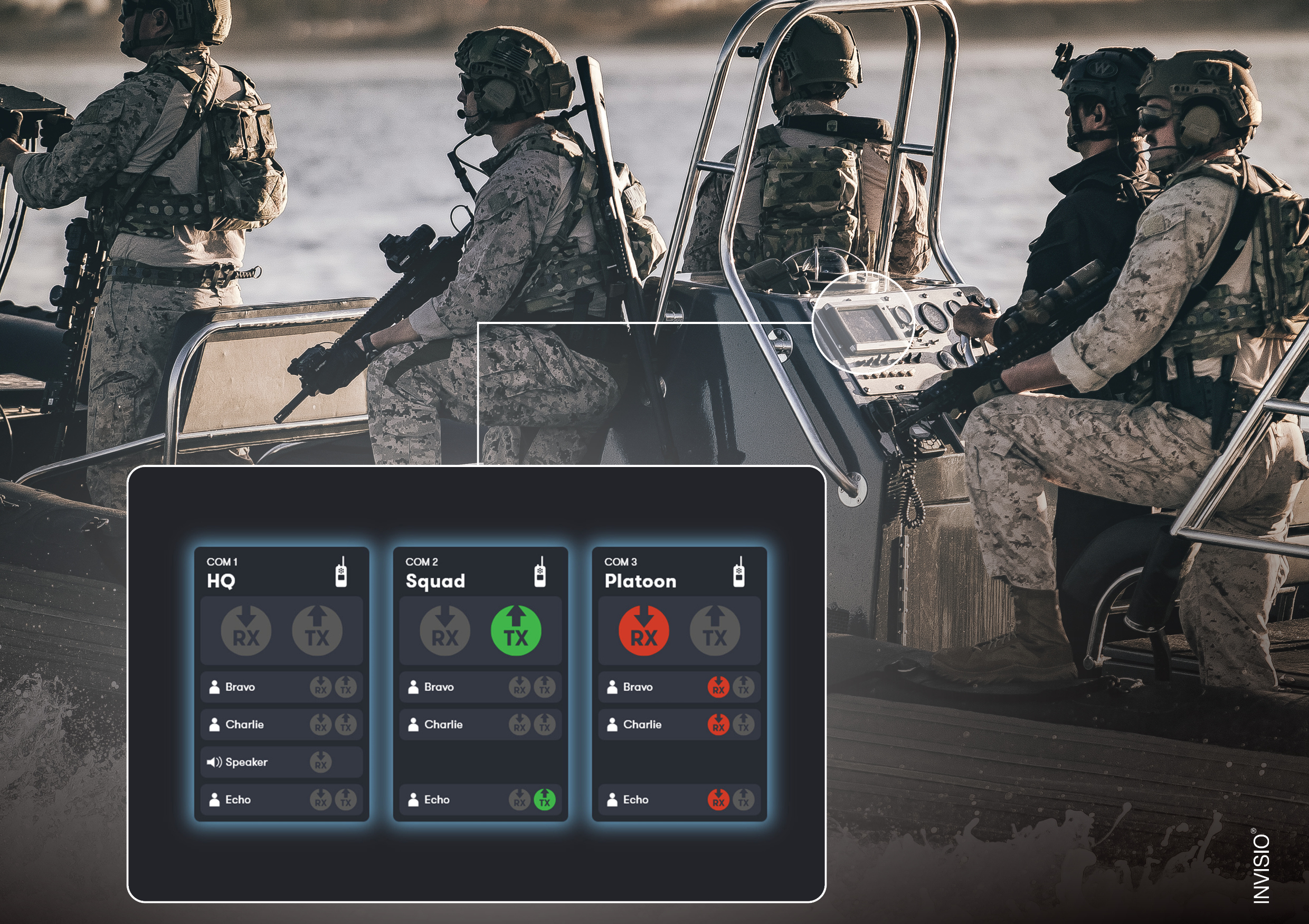 SOF-Week: INVISIO stellt neue Intercom-App vor