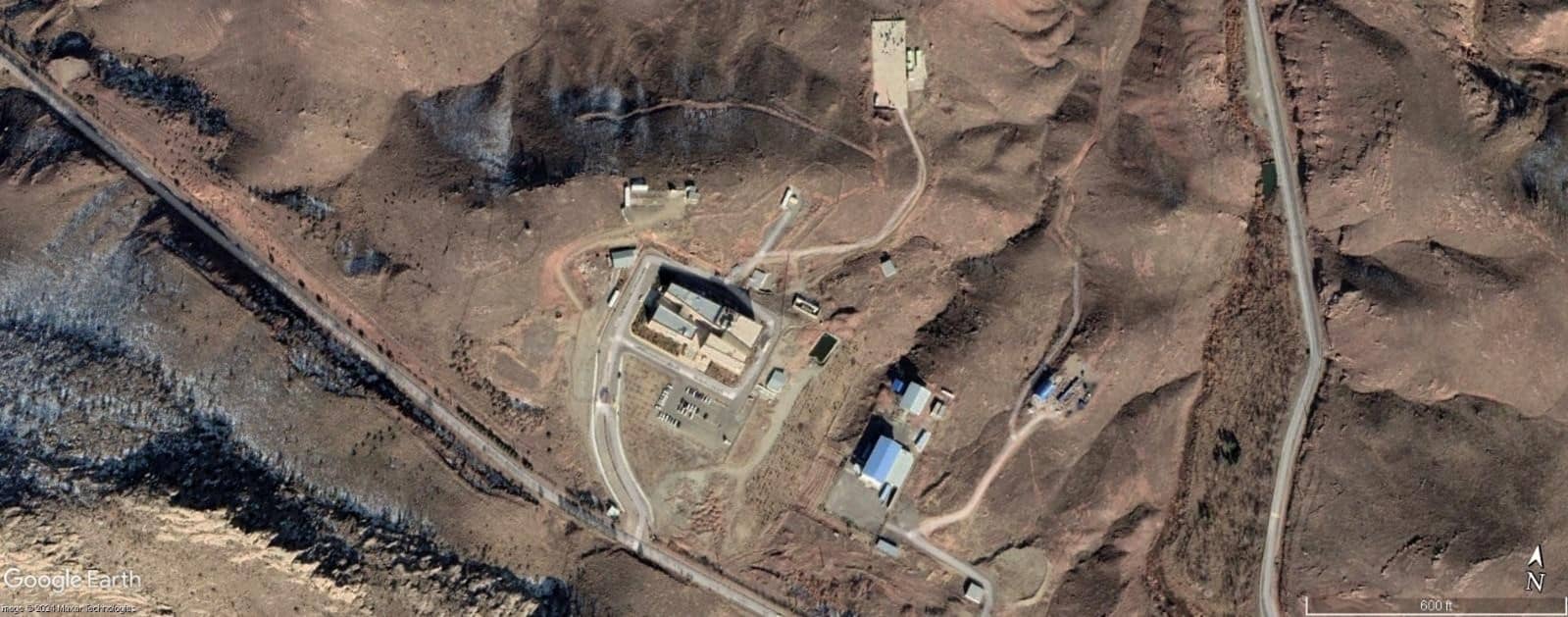 Hinweise auf Atomwaffen: Der Standort Sorkhe Hesar (Ost-Teheran) auf einem Satellitenbild.