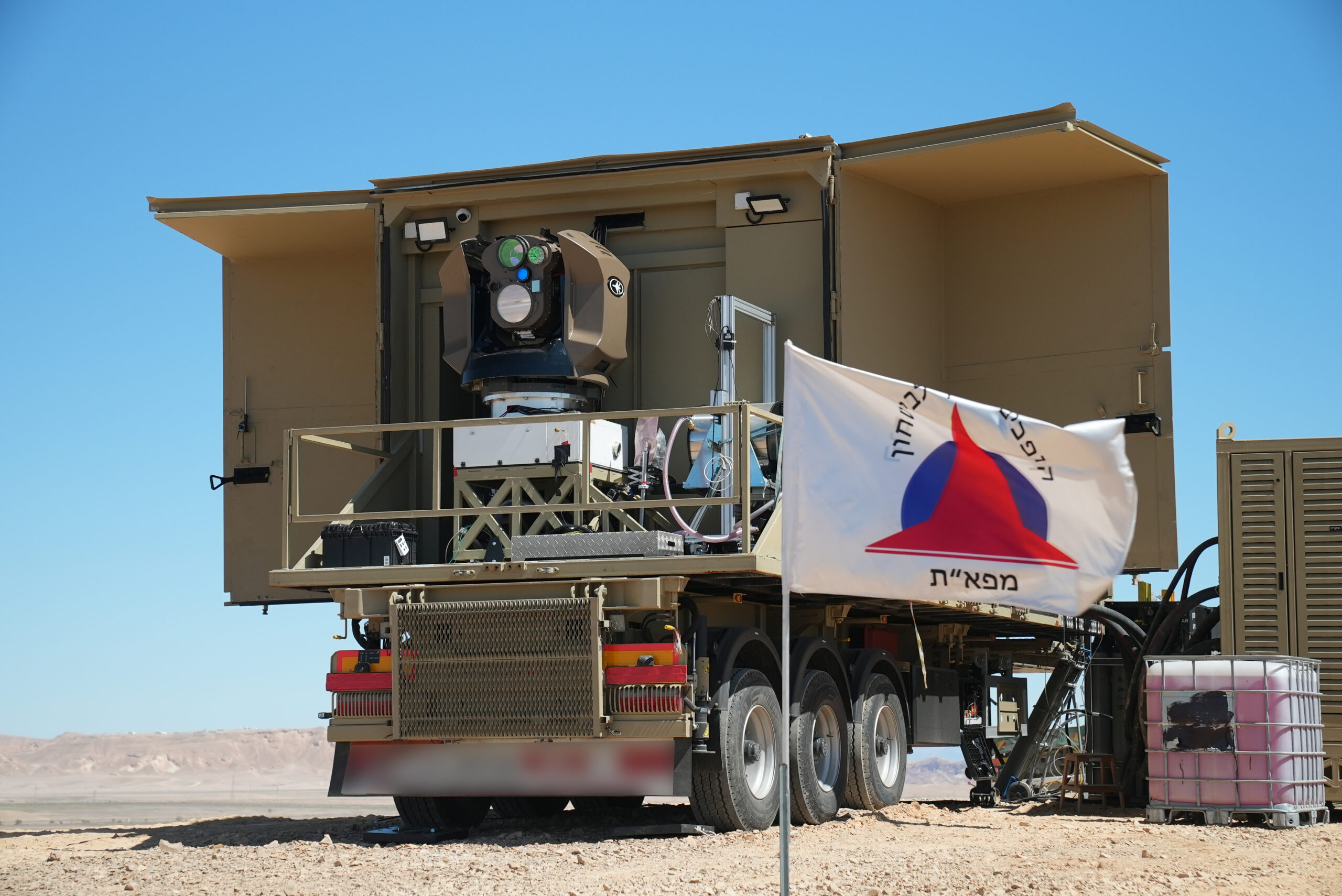 Der Iron Beam soll mit Lasern die Luftverteidigung Israels unterstützen.