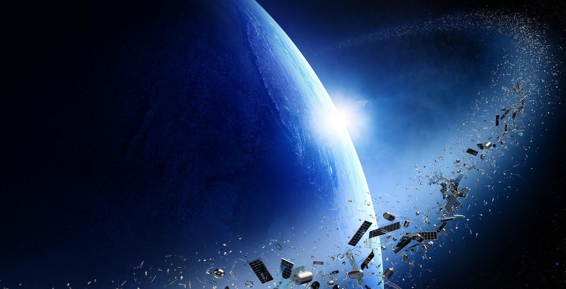 Im All gibt es viele Gefahren, die mit einem modernen Weltraumüberwachungsradar beobachtet werden müssen.