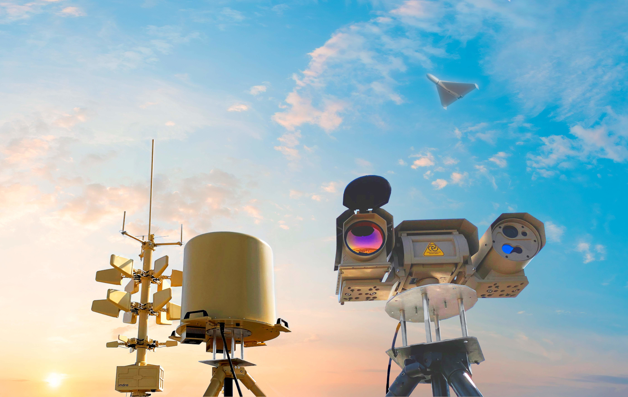 JEY-CUAS: Antidrone CROW von Indra. (Foto: Indra)