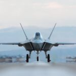 Prototyp des TAI TF-X (MMU) während des Roll- und Bodenlauftests am 17. März 2023. Anschließend wurde er in Kaan umbenannt.