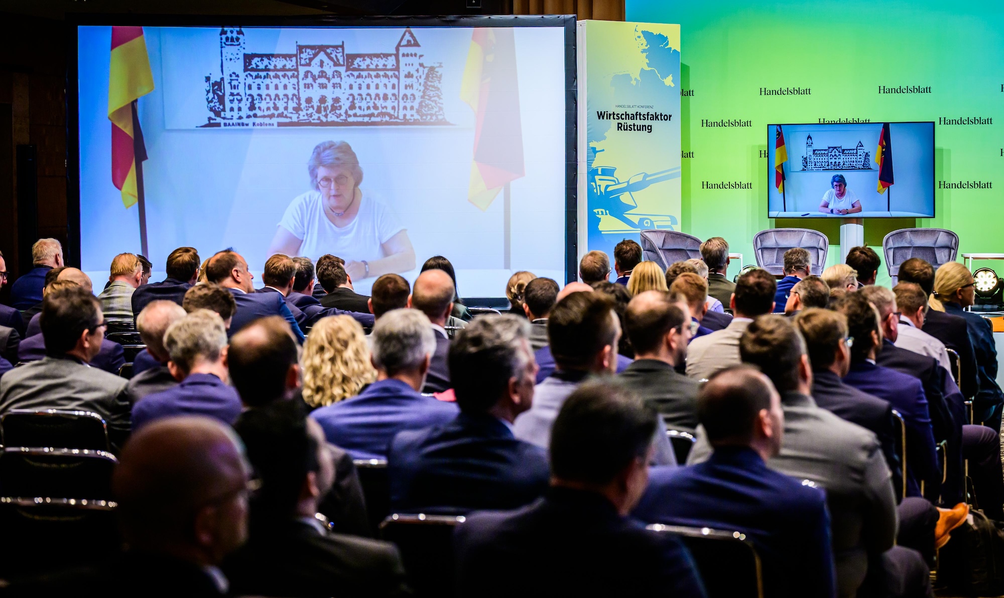 beschleunigte Beschaffung: Nahm in Düsseldorf and er Handelsblatt Konferenz "Wirtschaftsfaktor Rüstung 2025" teil: Annette Lehnigk-Emden Präsidentin des BAAINBw.