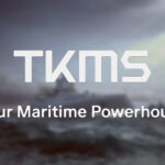 Hauptversammlung: Das neue Logo und Motto der TKMS – ehemals tyhssen krupp Marine Systems.