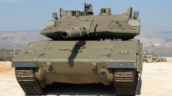 Der israelische Kampfpanzer Merkava.