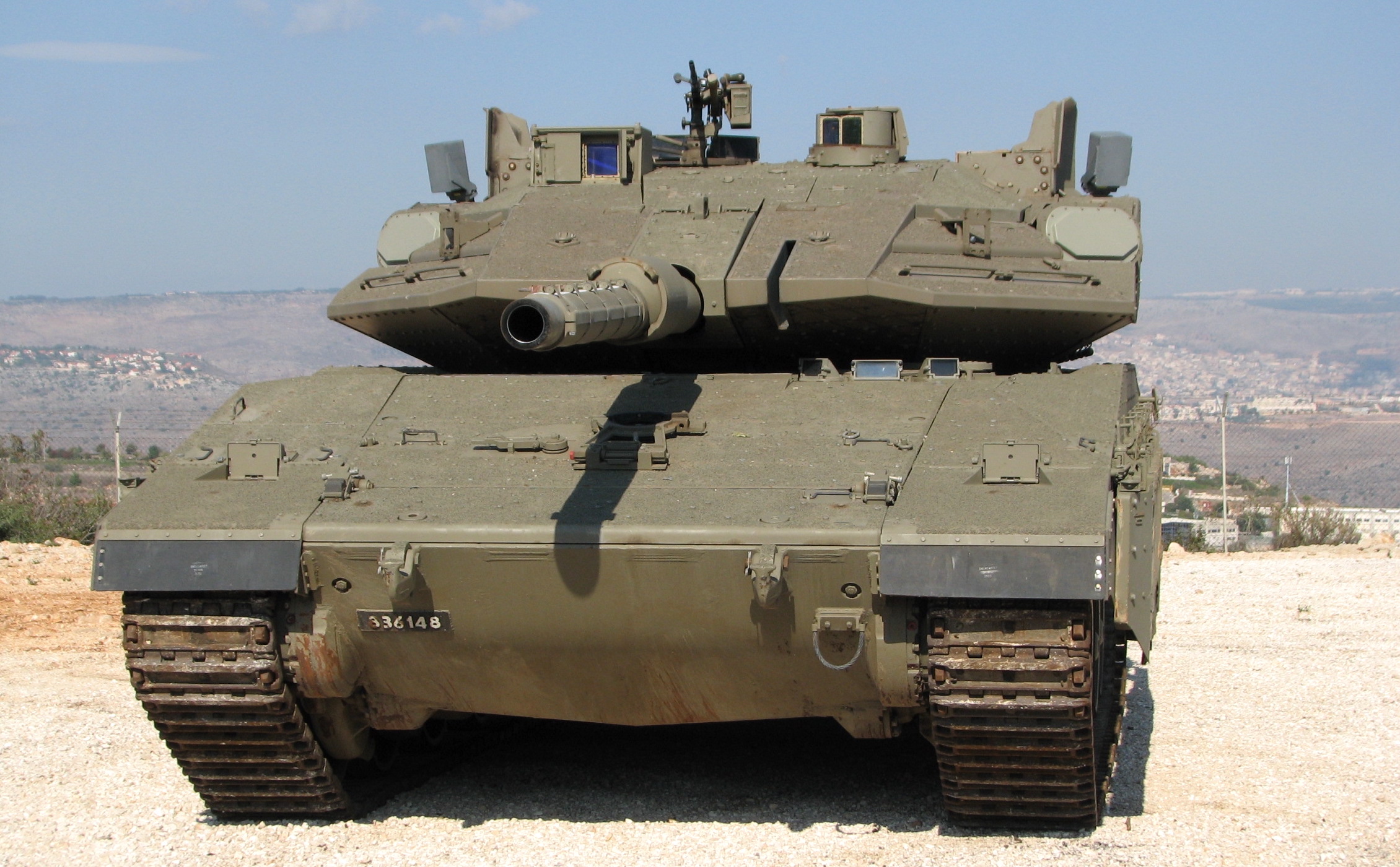 Der israelische Kampfpanzer Merkava.