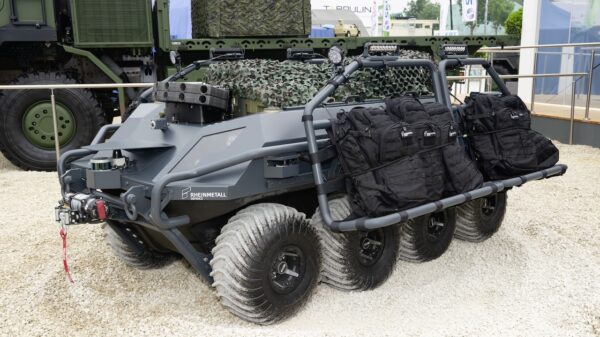 Der Mission Master von Rheinmetall begann seinen Erfolg bei einer ELROB.