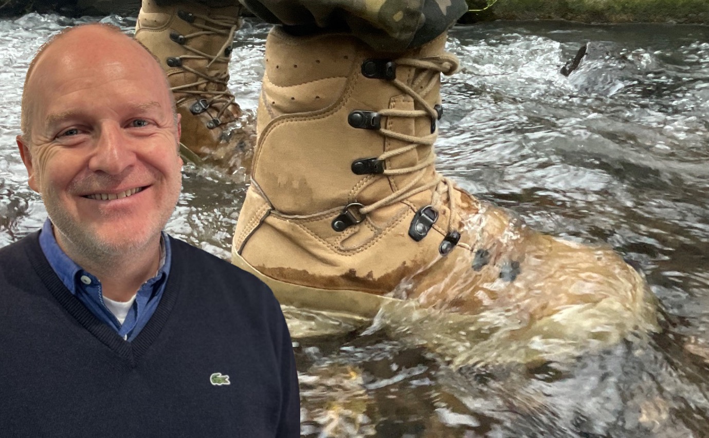 Stiefel Martin Pfister, Produktspezialist Defense Footwear bei W. L. Gore & Associates GmbH. (Foto- Gore)