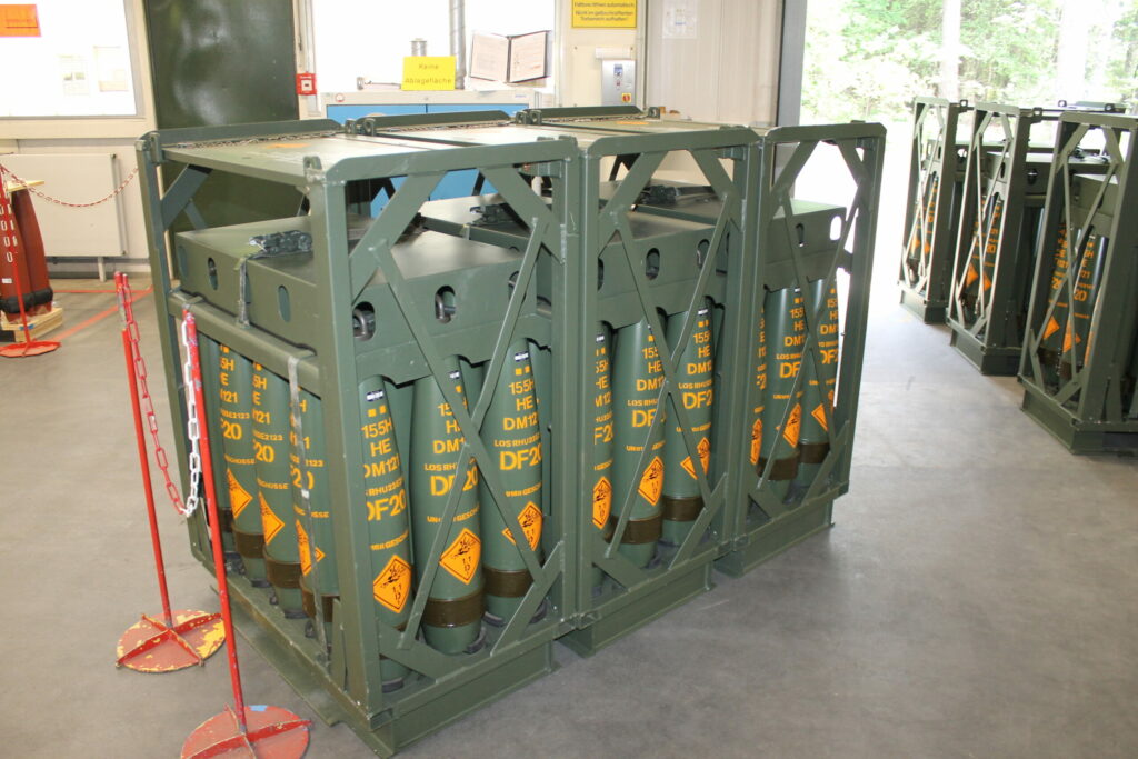 Rheinmetall liefert weitere Munition an die Ukraine.