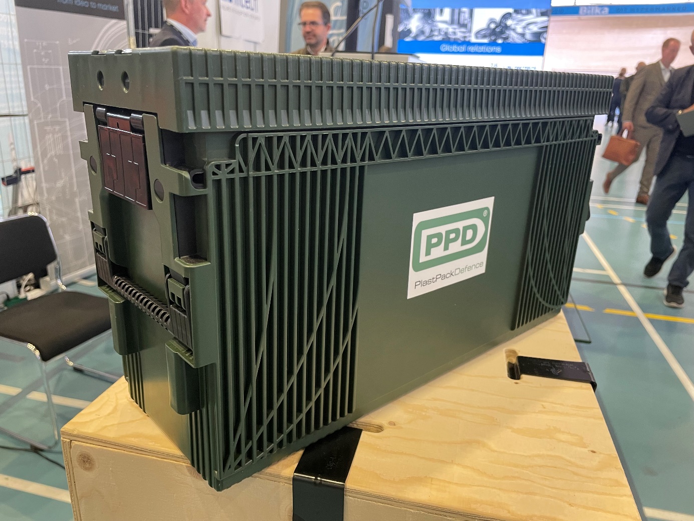 Munitionslagerung: Mit dem Light Weight Ammuition Cases (LWAC) PA120 ist eine verbesserte Munitionslagerung möglich.