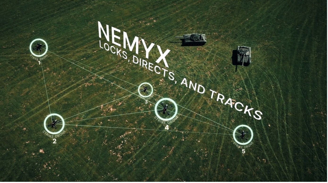 Software Drohnenschwarm: Nemyx bildet Drohnenschwärme aus Drohnen unterschiedlicher Hersteller. (Foto- Nemyx)