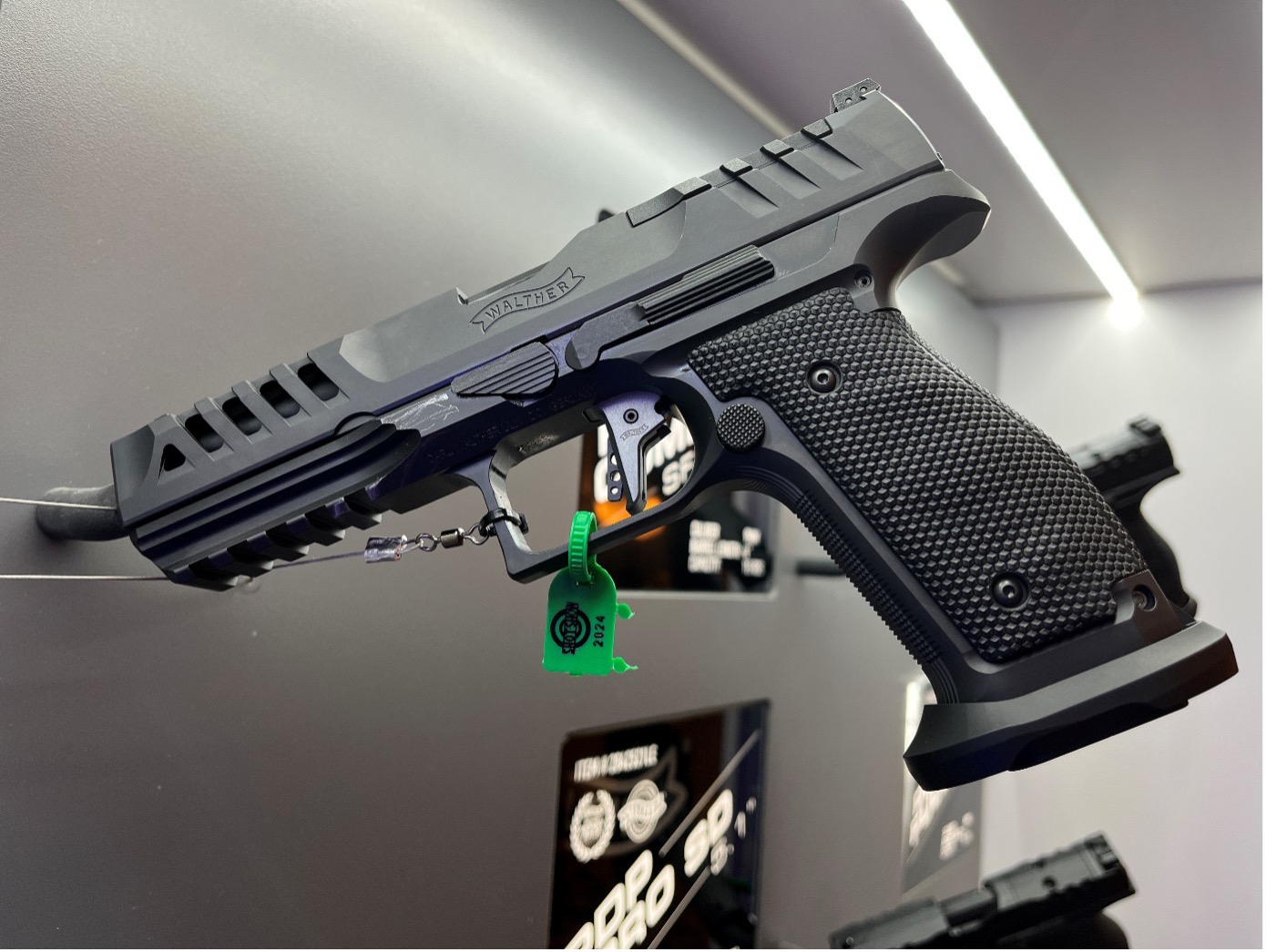 Neu bei Walther ist die PDP Steelframe als Ergänzung der Familie. (Foto- AF)