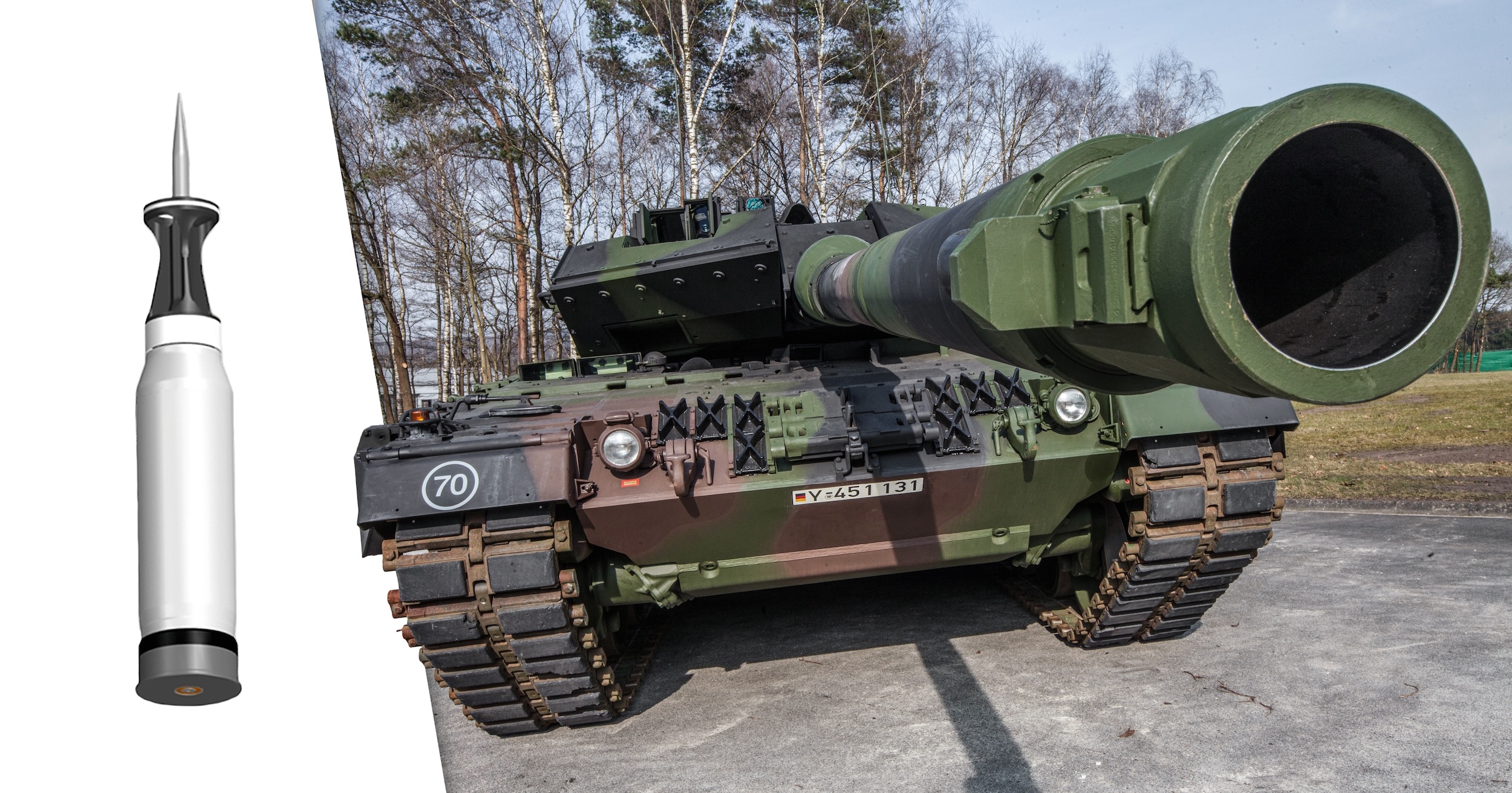 Mehr Wirksamkeit gegen moderne Schutztechnologien: Rheinmetall liefert Qualifikationsmuster einer neuen Generation von Panzermunition für die Bundeswehr und die British Army.