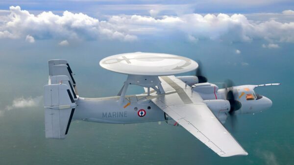 E-2D Advanced Hawkeye: So wird die Maschine für die französische Marine aussehen.