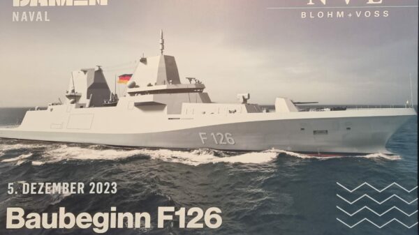 Mit dem Brennstart für die erste F126 begann gestern in Wolgast der Bau des aktuell größten Beschaffungsprojekts der Deutschen Marine.