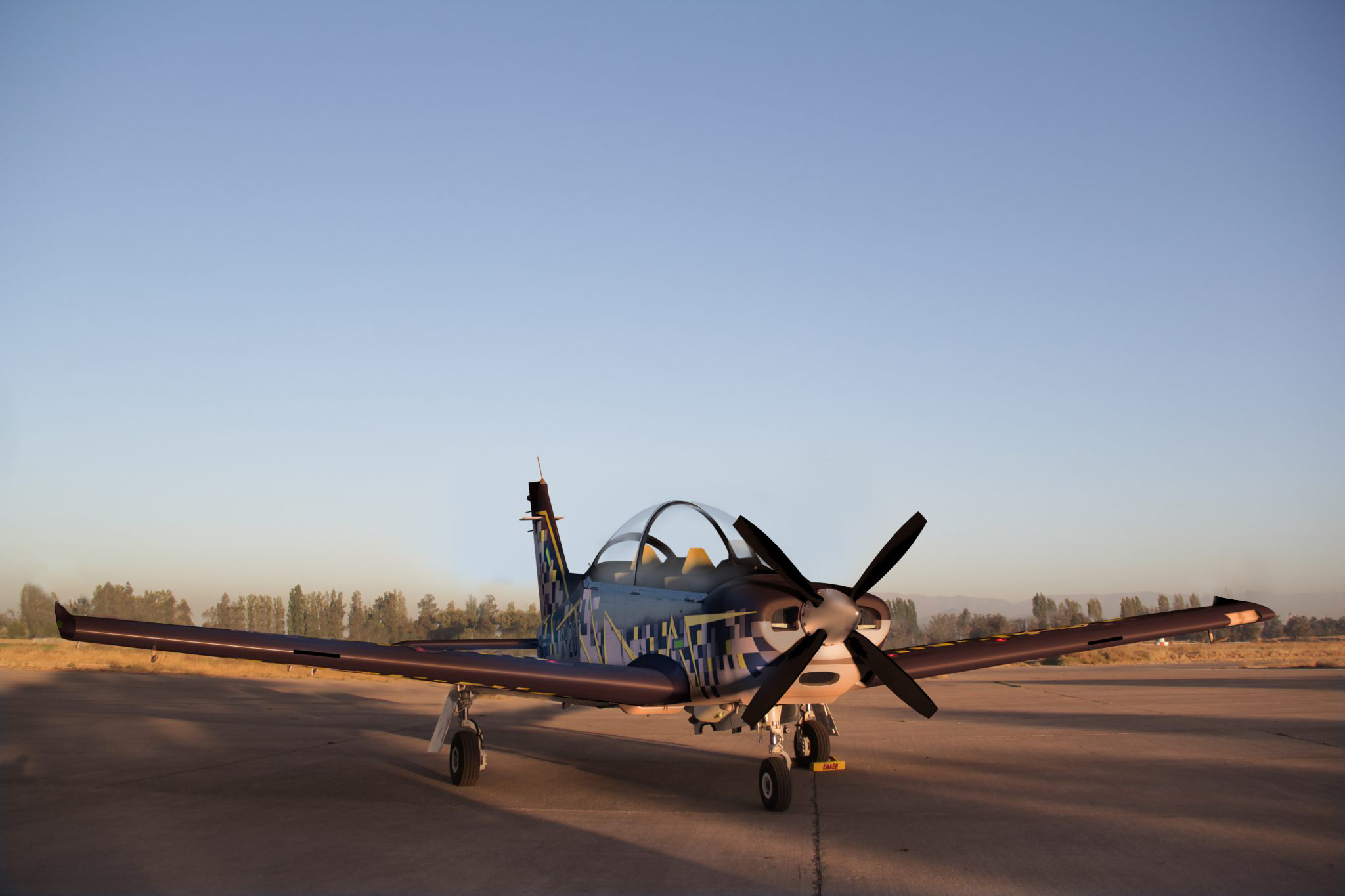 Das PILLAN II Trainingsflugzeug wurde auf der FIDAE 2024 in Chile vorgestellt.