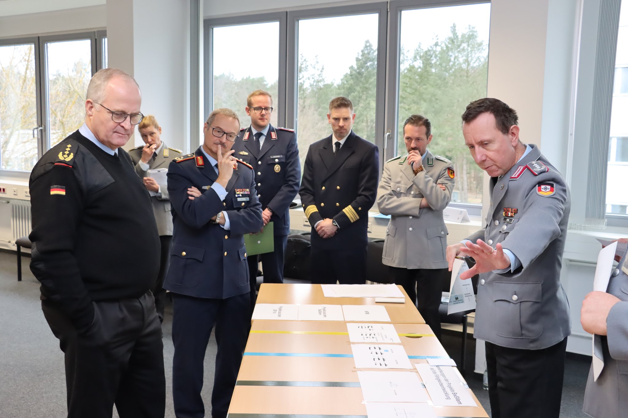 Haben viele Aufgaben: Ein Blick ins Innere des Planungsamtes.