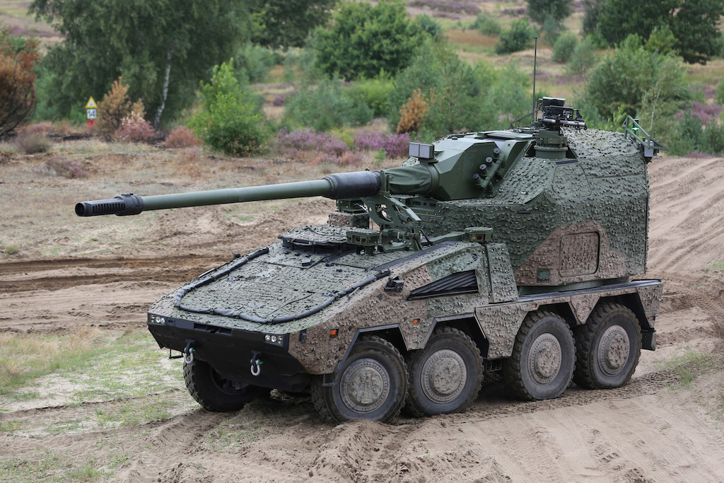 KMW RCH 155 auf BOXER-Modul. (Foto: KMW)