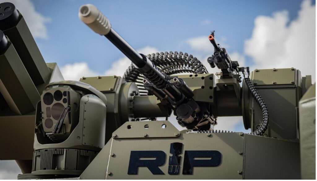 RIwP-Turm auf Foxhound.