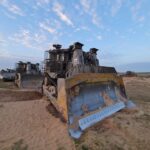 Bei der gestrigen Demonstration wurde das Pionierfahrzeug RobDozer in Israel aus den USA ferngesteuert eingesetzt.