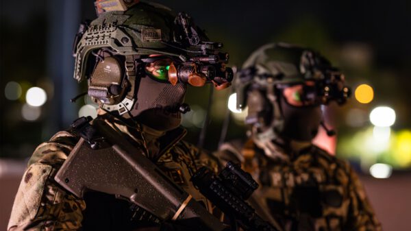 Das neue ballistische Kopfschutzsystem M100.