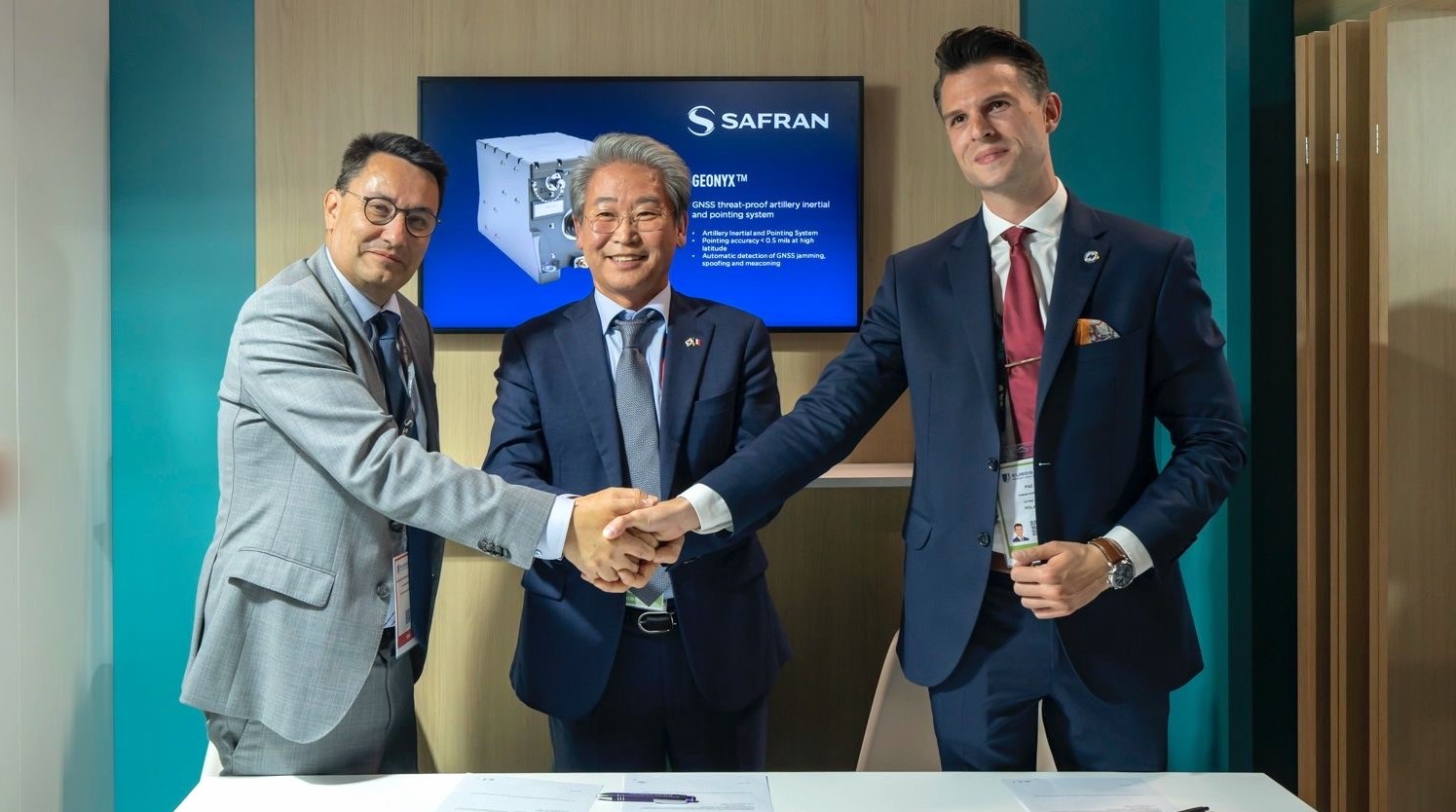 Vertragsabschluss über Geonyx von Safran.