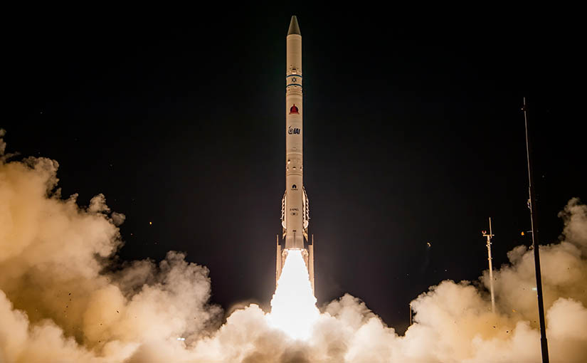 Shavit Launcher von IAI. Die Technologie dieser Trägerrakete soll auf der Jericho-Technologie beruhen.