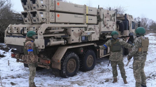 Das Luftverteidigungssystem IRIS-T SLM schützt die Menschen in der Ukraine.