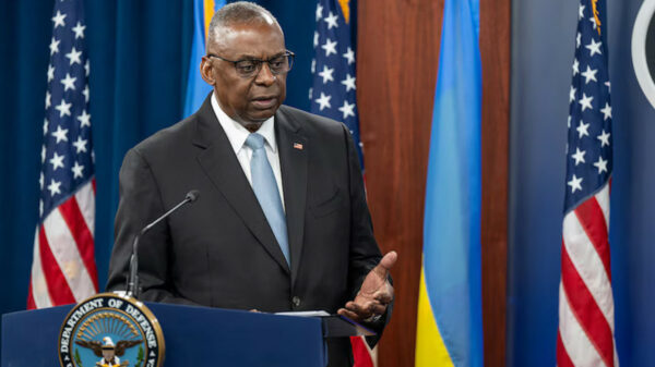 Setzt sich trotz russische Offensive sehr für die Ukraine ein: US-Verteidigungsminister Lloyd Austin.
