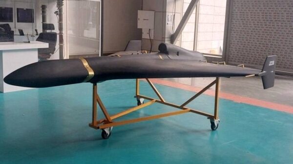 Drohnenwende Hochgeschwindigkeitsdrohne: Die Shahed 238 aus dem Iran gilt als Blaupause für die russische Geran 3.