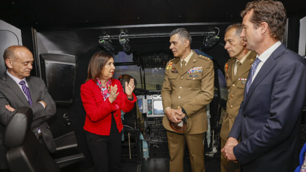 CH-47F Simulator: Besuch des Simulators für den Transporthubschrauber Chinook CH-47F.
