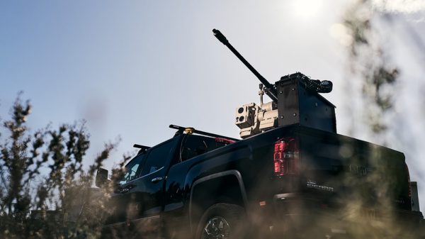 EOS Slinger wurde speziell für die Abwehr von Drohnen entwickelt und ist bereits in der Ukraine im Einsatz.