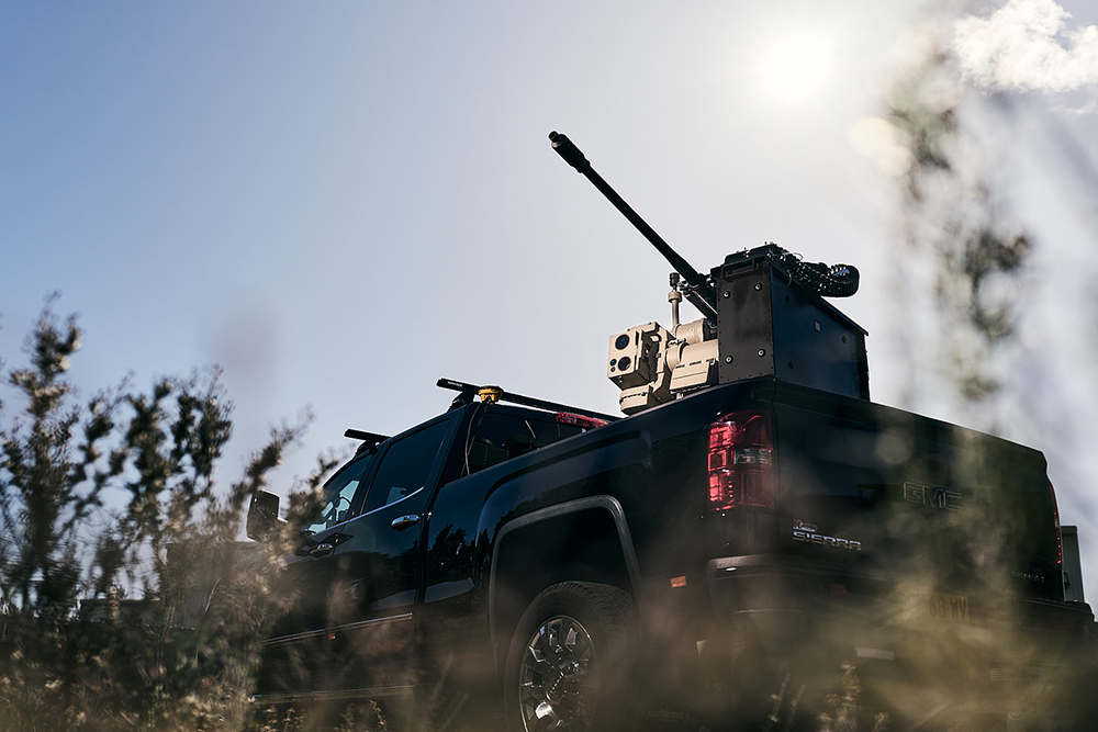 EOS Slinger wurde speziell für die Abwehr von Drohnen entwickelt und ist bereits in der Ukraine im Einsatz.