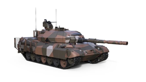 Modernisierung der Leopard-Flotte: So könnte der griechische Leopard 1A5 aussehen. (Alle Grafiken- EODH)3