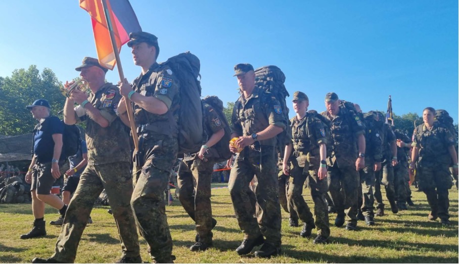 Soldatinnen und Soldaten der Bundeswehr werden auch in diesem Jahr an vier Tagen je 40 Kilometer bei den 4Daagse marschieren. (Foto- Bundeswehr : Sabine Körtgen)