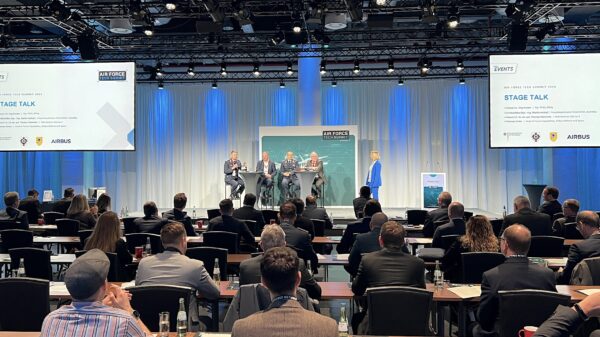 Der Stage Talk auf dem Air Force Tech Summit in Berlin.
