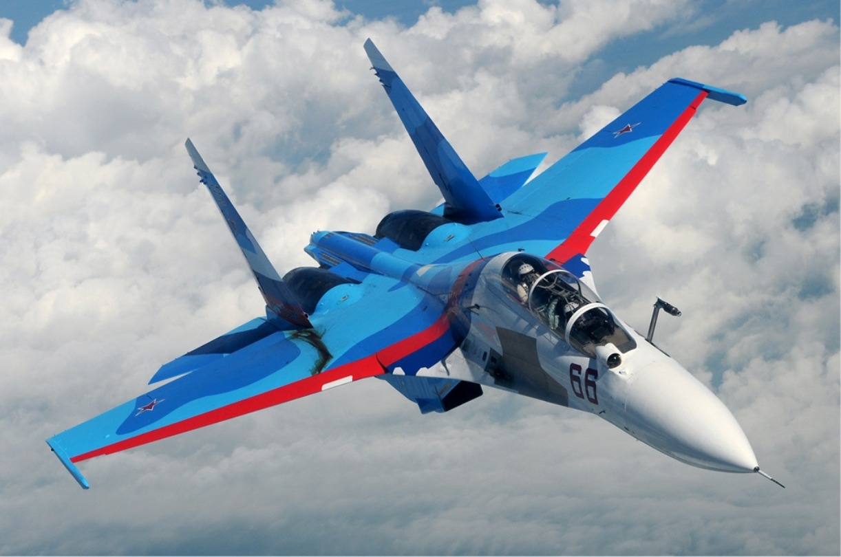 Sukhoi Su-30 der russischen Luftstreitkräfte.