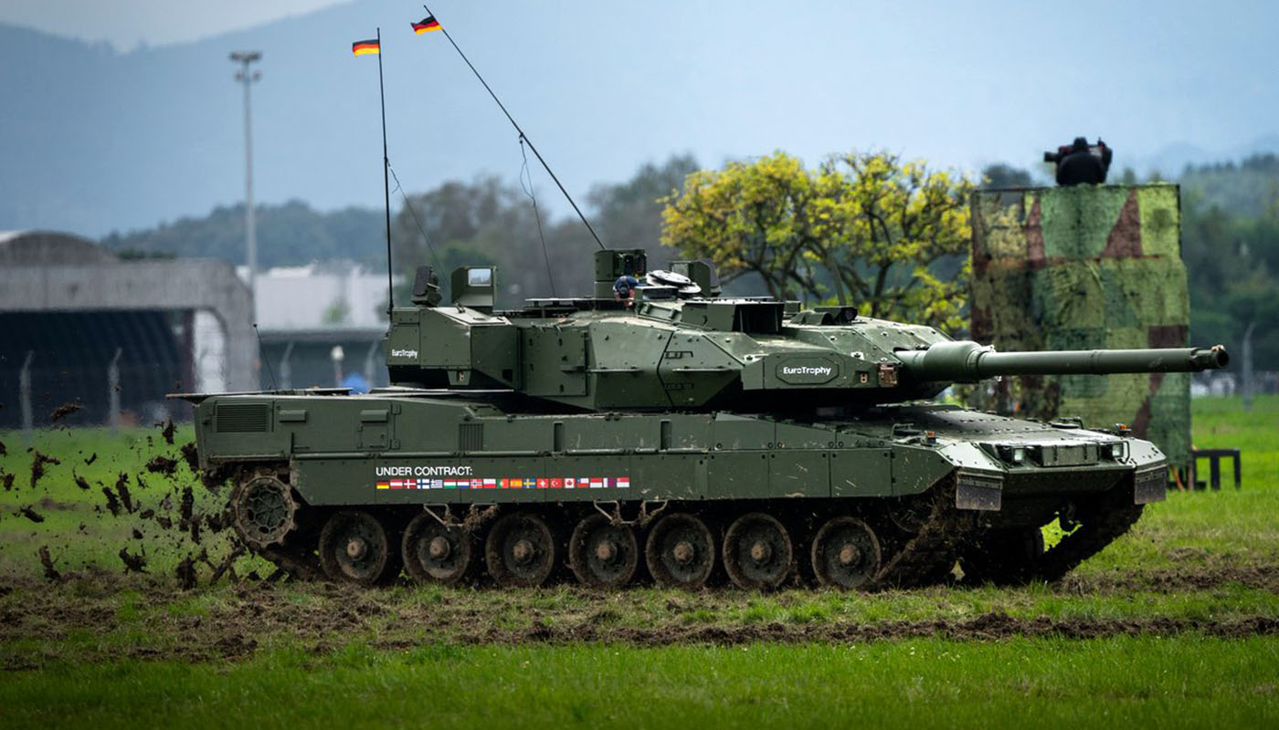 Trophy-Upgrade: Aktiver Schutz gegen Top-Attack durch UAVs