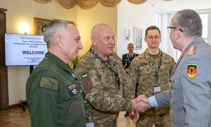 Heutiges Treffen zum Start der Capability Coalition Integrierte Luftverteidigung.