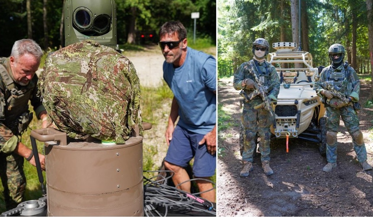 Taktische Aufklärung: Zippermast-Collage von den letzten Tests mit dem LL UTV