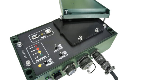 VeDAS Datenaufnahmebox mit geöffnetem Deckel. Foto: Trout GmbH