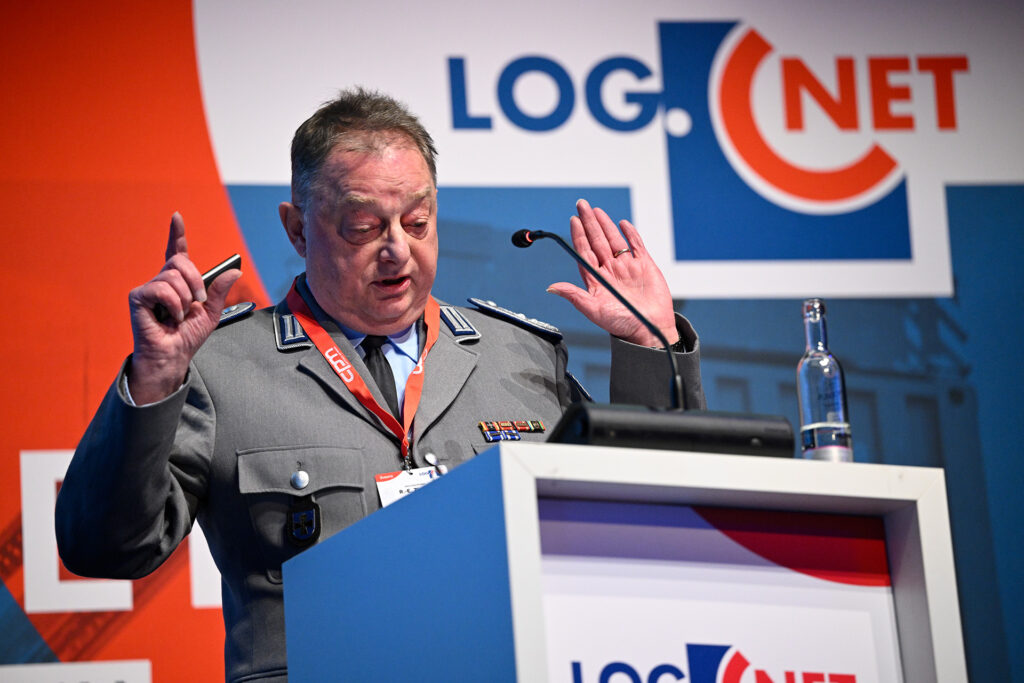 Oberstapotheker Rudolf-Ernst Ziegler auf der LOG.NET2023