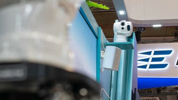 Optische Laserkommunikation von Safran auf der Eurosatory.