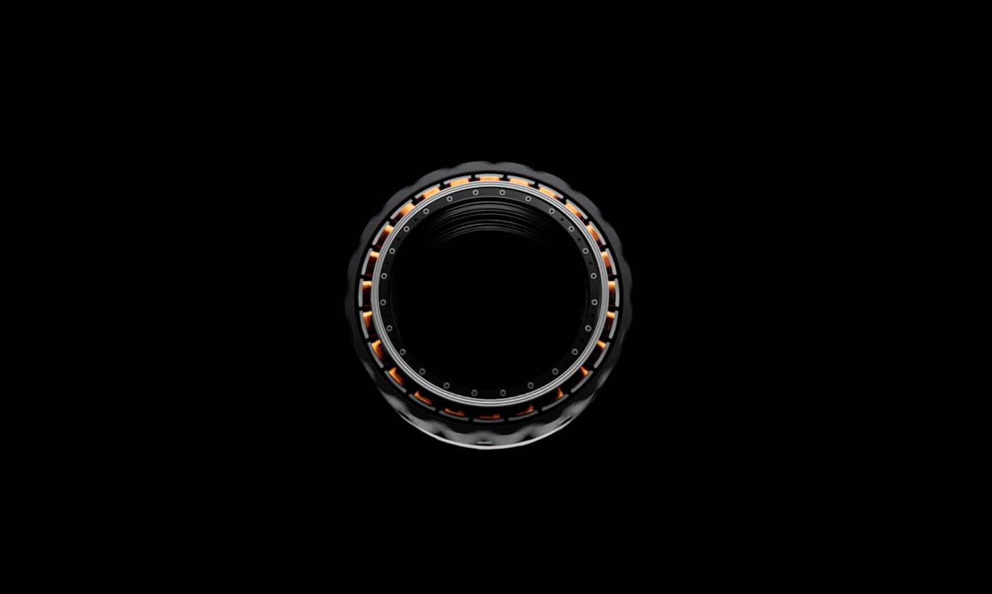 Kern des Elektromotors von Donut Defence aus Finnland.
