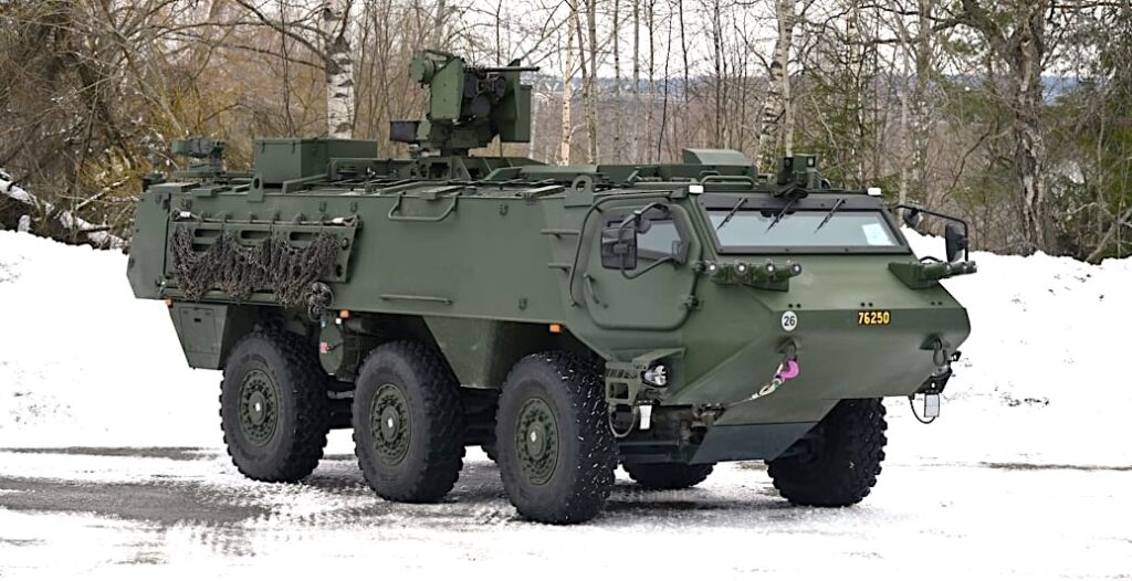 CAVS mit Protector-Waffenstation von Kongsberg.