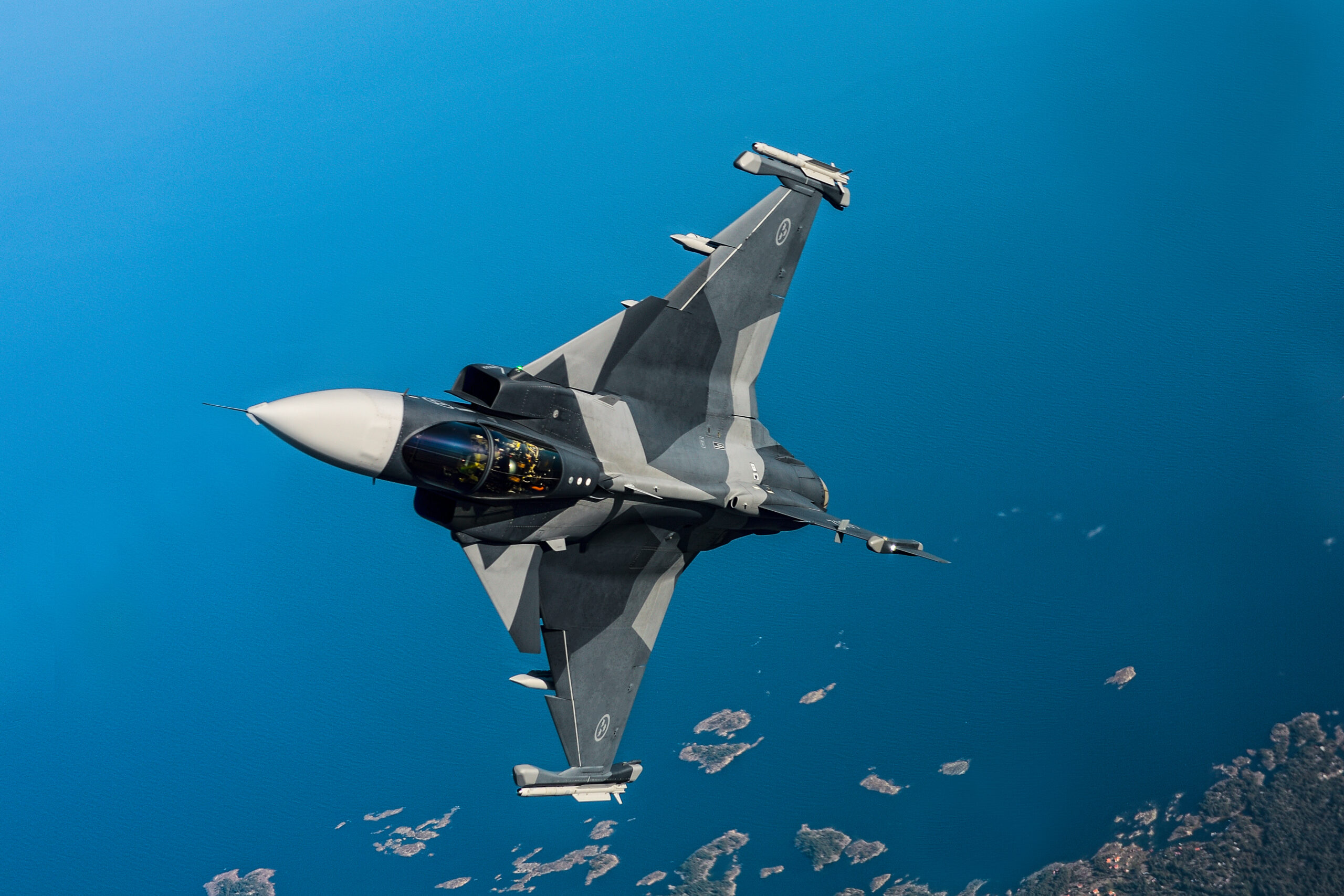 Über eine halbe Milliarde schwedische Kronen investiert das jüngste NATO-Mitglied, um den Gripen weiterentwickeln zu lassen.
