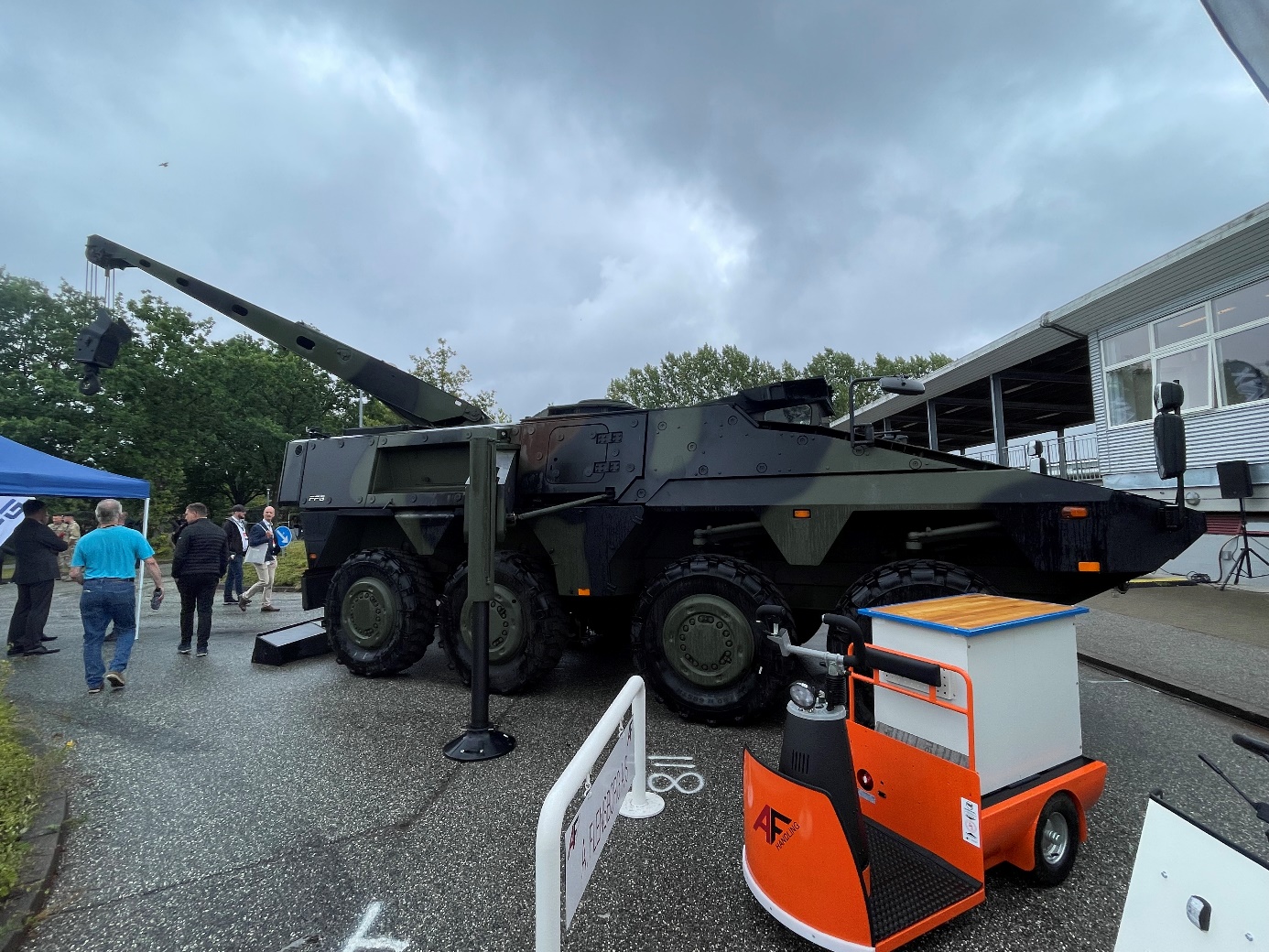 Das Bergemodul - Armoured Recovery Module (ARM) - für den Boxer