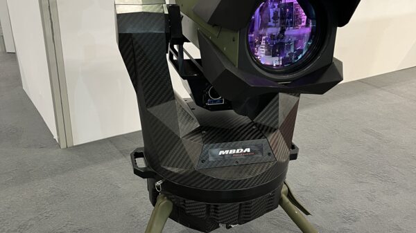 Auf der Enforce Tac 2024 zeigt MBDA den „Infanterielaser“.